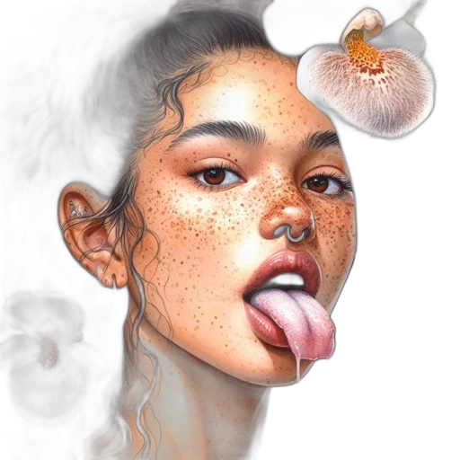 face, crown, jewelry, photorealistic transparent PNG cut-out