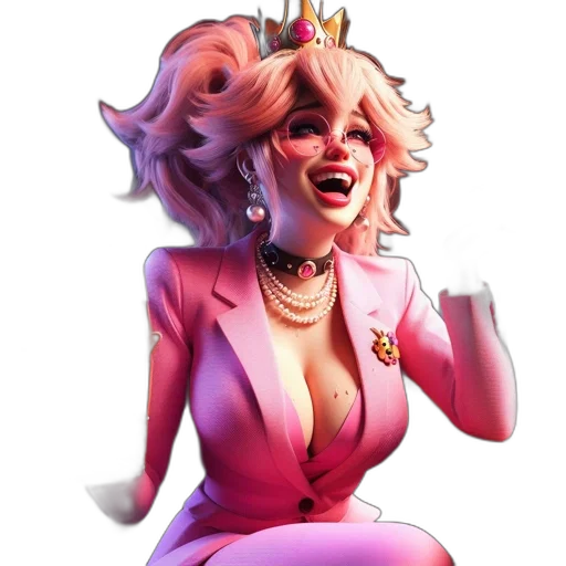 crown, dress, concept art, cartoon transparent PNG cut-out