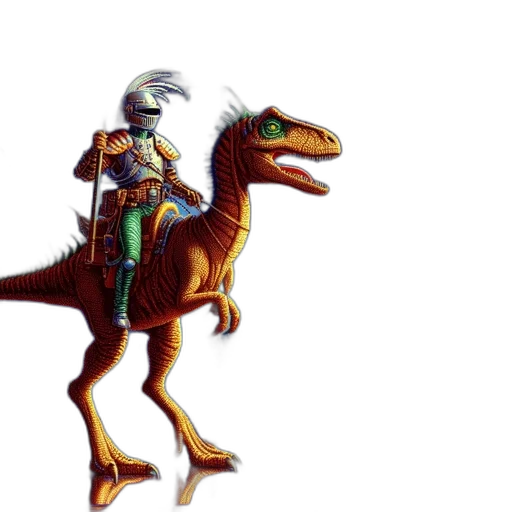 dragon, animal, creature, sword transparent PNG cut-out