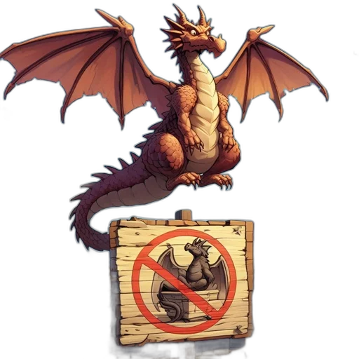 dragon, animal, concept art, pixel art transparent PNG cut-out