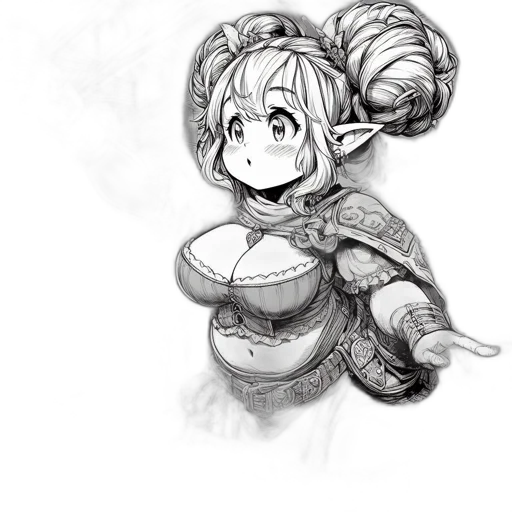crown, dress, face, robot transparent PNG cut-out