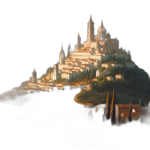 dragon, crown, sword, concept art transparent PNG cut-out