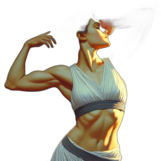robot, staff, concept art, fantasy art transparent PNG cut-out