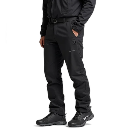 jacket, staff, face, 3d render transparent PNG cut-out