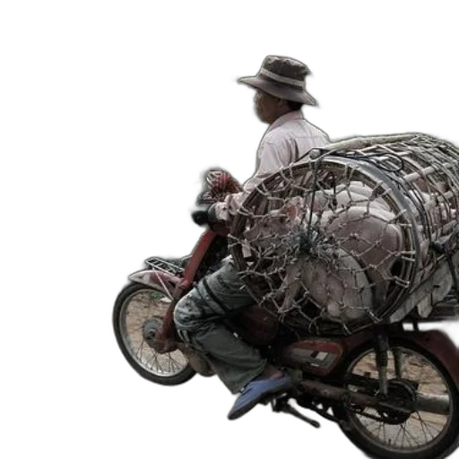 car, jacket, weapon, hat transparent PNG cut-out