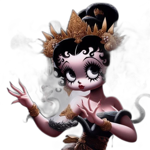 mask, staff, crown, jewelry transparent PNG cut-out