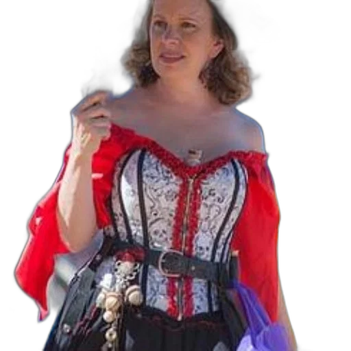 dress, jewelry, staff, woman transparent PNG cut-out