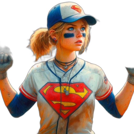 comic book art, concept art, cartoon, pixel art transparent PNG cut-out