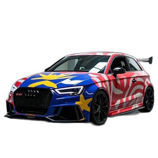 car, concept art, 3d render, anime transparent PNG cut-out