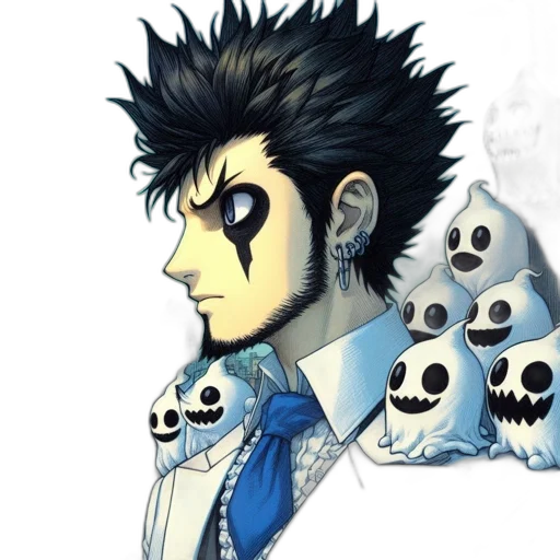 face, jacket, mask, concept art transparent PNG cut-out