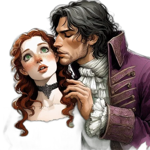 fantasy art, comic book art, watercolor, photorealistic transparent PNG cut-out