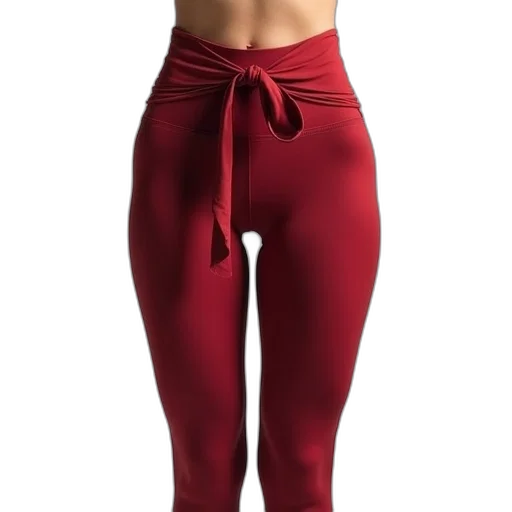 3d render, photorealistic, red, womens transparent PNG cut-out