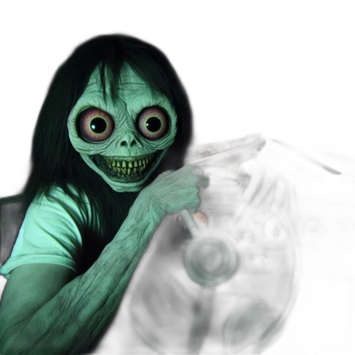 mask, creature, face, robot transparent PNG cut-out