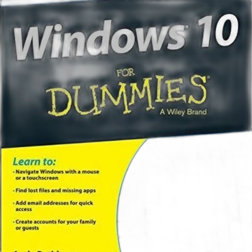 windows, dummies, book, cover transparent PNG cut-out