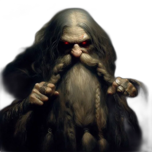 creature, face, mask, hair transparent PNG cut-out
