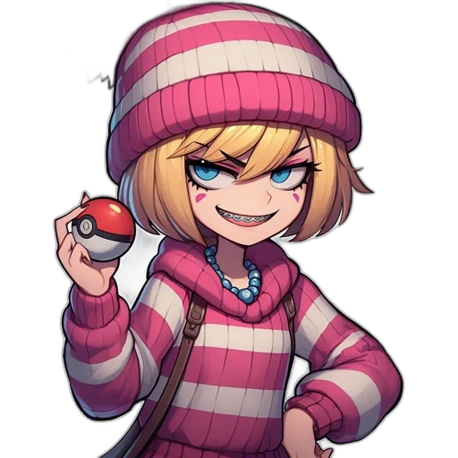 hat, staff, weapon, creature transparent PNG cut-out