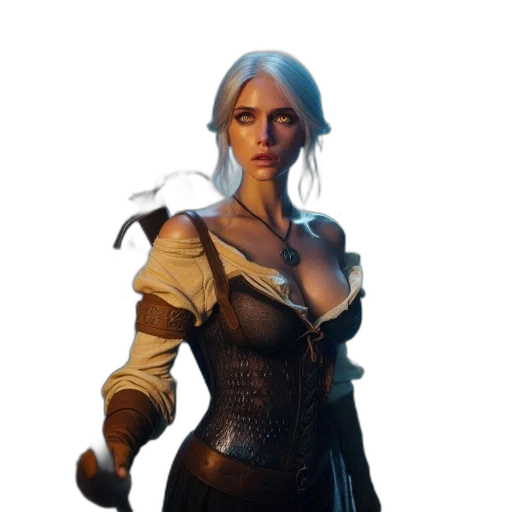 staff, face, dragon, dress transparent PNG cut-out
