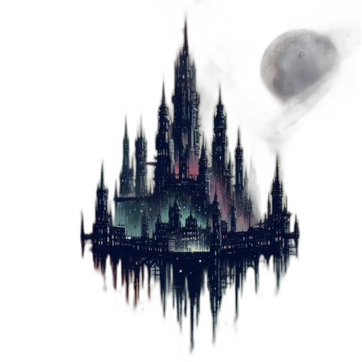 concept art, fantasy art, pixel art, watercolor transparent PNG cut-out