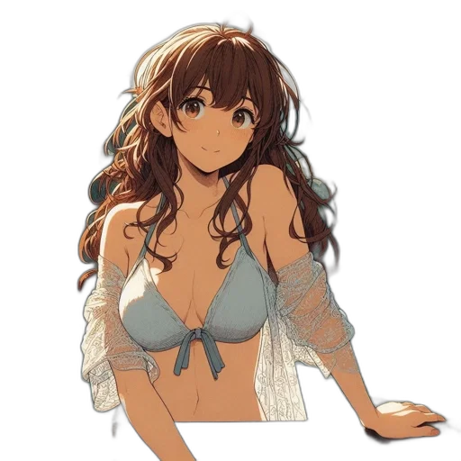 dress, crown, creature, staff transparent PNG cut-out