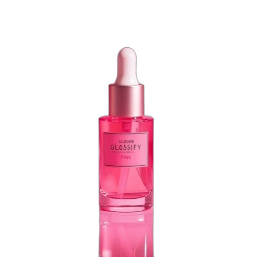 bottle, illumine, glossify, pink transparent PNG cut-out