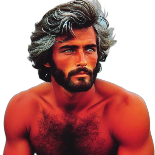 hair, face, animal, sword transparent PNG cut-out