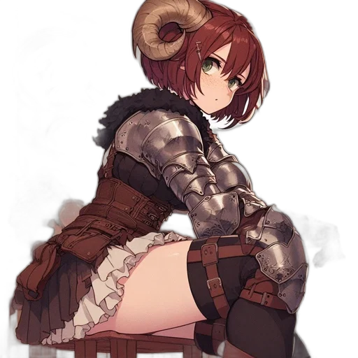 jacket, weapon, dress, staff transparent PNG cut-out