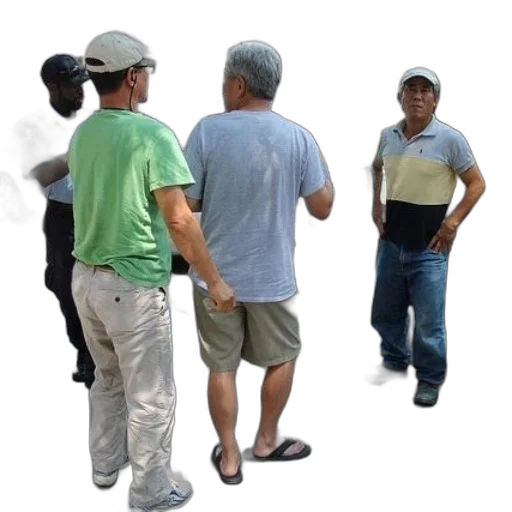 staff, hat, umbrella, jacket transparent PNG cut-out