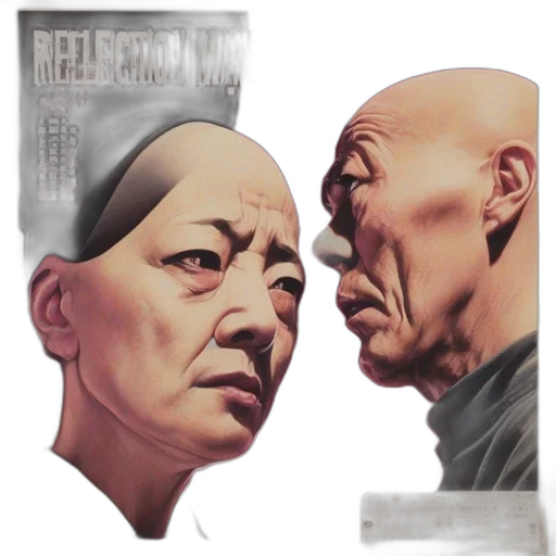 face, mask, photorealistic, concept art transparent PNG cut-out