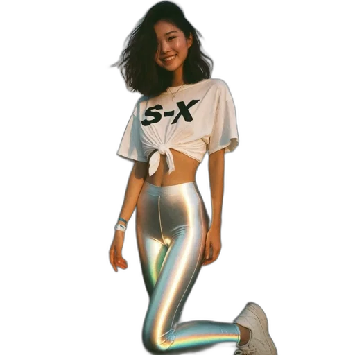 staff, vaporwave, pixel art, cyberpunk transparent PNG cut-out