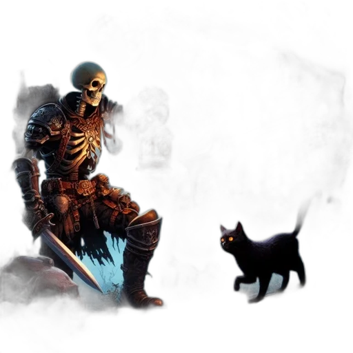 creature, animal, weapon, staff transparent PNG cut-out