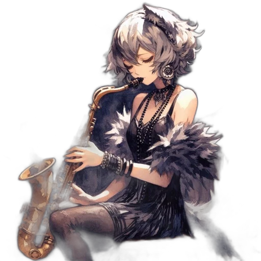 dress, dragon, staff, weapon transparent PNG cut-out