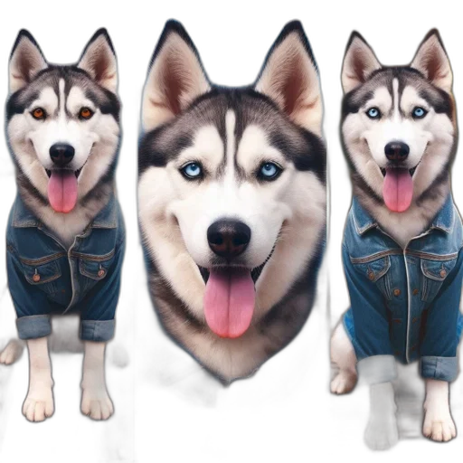 jacket, animal, photorealistic, concept art transparent PNG cut-out