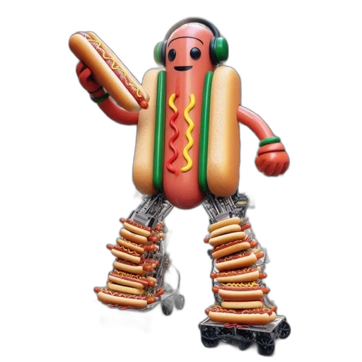 robot, food, animal, creature transparent PNG cut-out