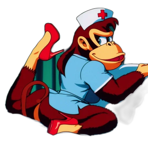 staff, concept art, cartoon, 3d render transparent PNG cut-out