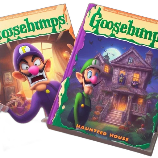 concept art, two, customized, goosebumps transparent PNG cut-out
