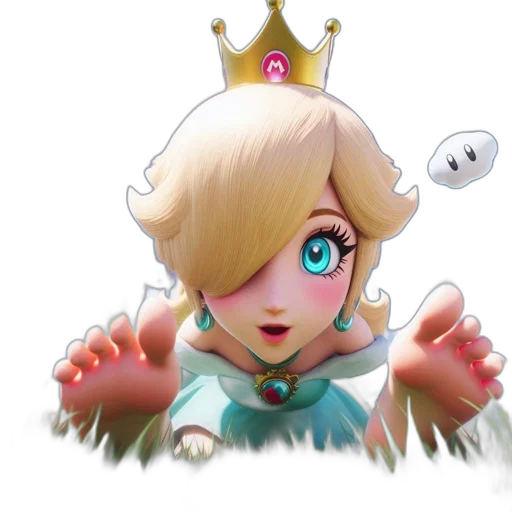 crown, staff, weapon, creature transparent PNG cut-out