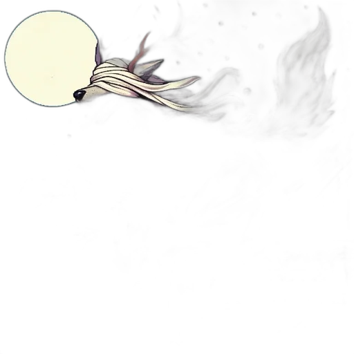 dragon, creature, mask, hair transparent PNG cut-out