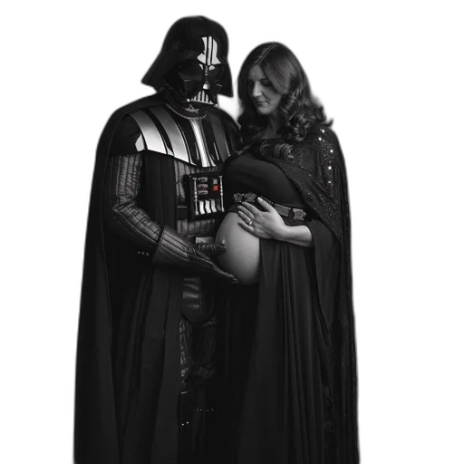 dress, person, dressed, darth transparent PNG cut-out