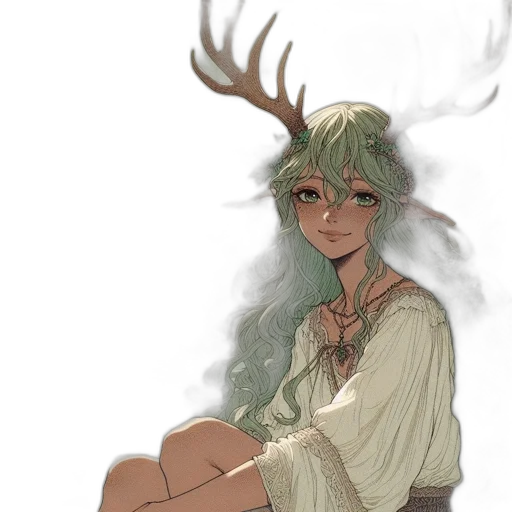 staff, dress, creature, dragon transparent PNG cut-out