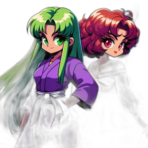 concept art, pixel art, vaporwave, anime transparent PNG cut-out