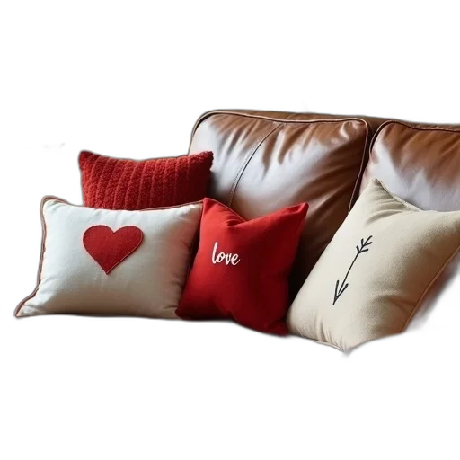 furniture, photorealistic, 3d render, cozy transparent PNG cut-out