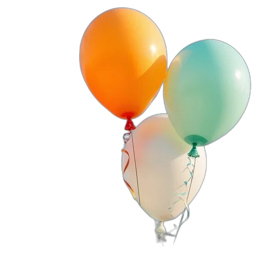 crown, 3d render, inflatable, advertising transparent PNG cut-out