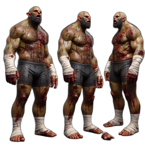 creature, concept art, 3d render, fantasy art transparent PNG cut-out