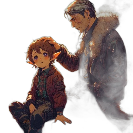 jacket, concept art, watercolor, pixel art transparent PNG cut-out