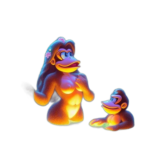 creature, jewelry, animal, 3d render transparent PNG cut-out