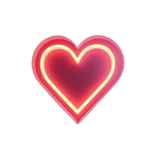 jewelry, neon, red, logo transparent PNG cut-out