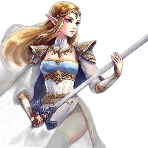 sword, weapon, staff, fantasy art transparent PNG cut-out
