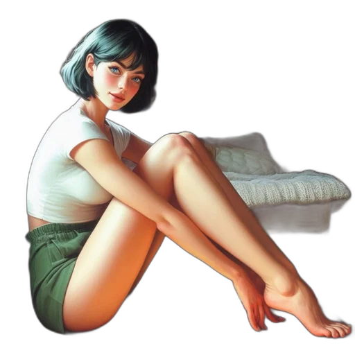 furniture, dress, shoes, umbrella transparent PNG cut-out