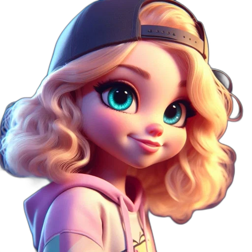 face, staff, hat, cartoon transparent PNG cut-out