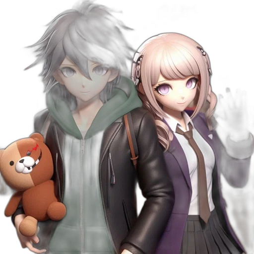 jacket, creature, staff, animal transparent PNG cut-out